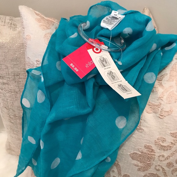 FREE with any $25 purchase! Polka Dot Summer Scarf